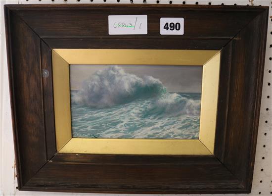 Seascape oil by C.E.Butler